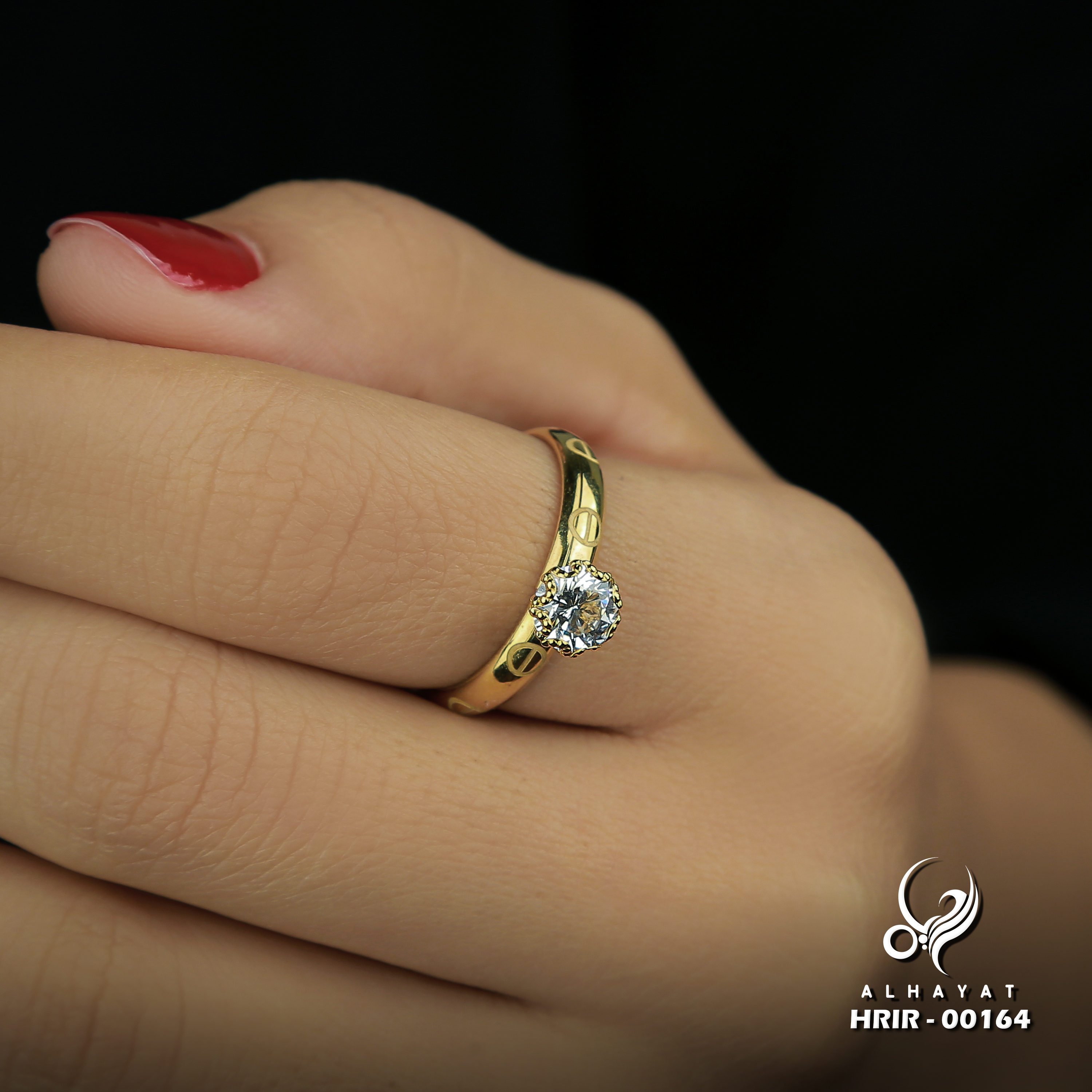 18-karat gold Cartier ring, made in Turkey - (H-0200)